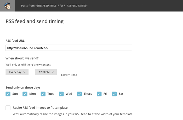 как настроить автоматическую рассылку в MailChimp